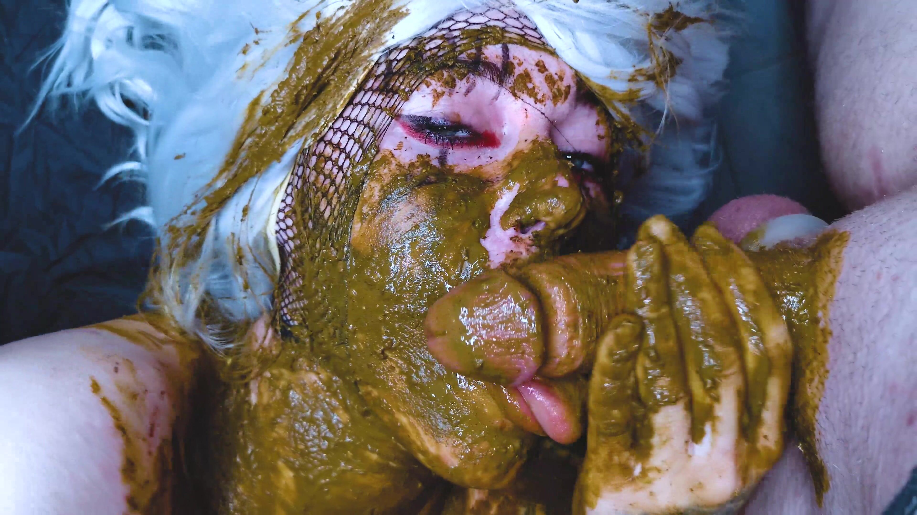 Scat Eating Porn: Extreme Fetish Girl Smears Shit and Sucks Cock ...
